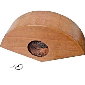 NEW Handmade Wooden Book Page Holder Thumb Reading Aid Ring Gift Accessory USA